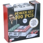 Preview: CHAMP Poker Set 100tlg mit Aluminiumkoffer (silber, 40cm × 7.5cm × 24cm, 4.5kg)