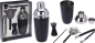 Preview: Excellent Houseware Cocktailshaker - Set 5 teilig (schwarz)