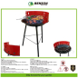 Preview: Grill 4-stufig 36 x 36 x 51,5