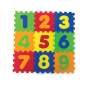 Preview: Spielteppich Puzzlematten Numbers 7mm 9-tlg. 33x33 cm