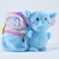 Preview: Friends2Go, Elefant Nyro im Plüsch-Rucksack, 12,5x8x5,5cm