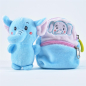 Preview: Friends2Go, Elefant Nyro im Plüsch-Rucksack, 12,5x8x5,5cm