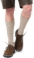 Preview: Oktoberfest Kniestrümpfe Socken Beige Grösse 43-46