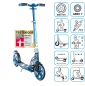 Preview: SIX DEGREES Aluminium Scooter 205 mm blau