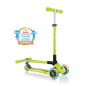 Preview: GLOBBER PRIMO FOLDABLE LIGHTS MIT LEUCHTROLLEN in Lime Green