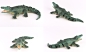 Preview: Totally Tech RC Alligator mit leuchtenden Augen