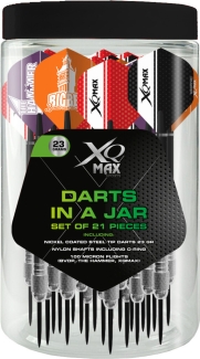 XQ Max Darts im Plastikbehälter: Der optimale Dartspaß für Profis und Begeisterte