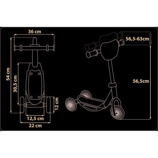 3-Rad Scooter Spider-Man ABEC5