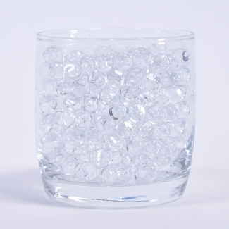 Wasserperlen, transparent, 100g, 5,8x3x8,5cm