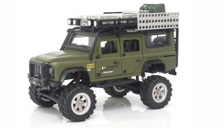 D90X28 METALL SCALE CRAWLER 4WD 1:28 RTR GRÜN