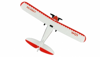 Amewi PIPER J-3 CUP ROT/WEISS, 3-KANAL RTF, GYRO, MODE 2