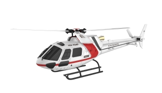 AS350 BRUSHLESS HELIKOPTER 3D 3-BLATT 6G FLYBARLESS, RTF