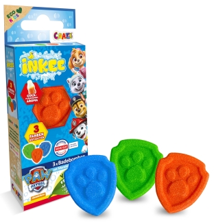 CRAZE Inkee Badebomben Paw Patrol 3er-Set