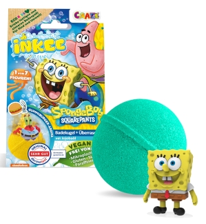 CRAZE Inkee Überraschungsbadekugel SpongeBob ass.