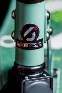 SIX DEGREES Aluminium Scooter 205 mm grün