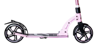 SIX DEGREES Aluminium Scooter 205 mm pastellrosa