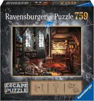 Puzzle Escape Drachenlabor 759 Teile, puzzeln und das Rätsel lösen, ab 12 Jahren