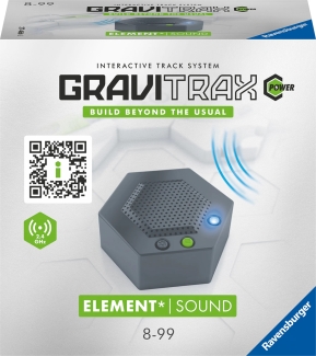 GraviTrax Power Element Sound Erweiterung zu Kugelbahn Bausystem, ab 8 Jahren