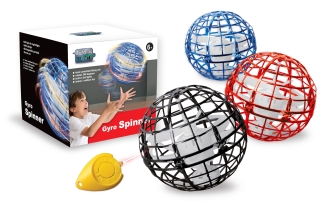 Totally Tech Gyro Spinner Flying Ball assortiert