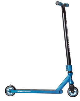 SIX DEGREES Stuntscooter 100 mm blau