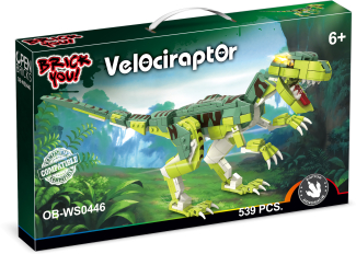 OPEN BRICKS - Dinosaurier - Pterosaur (Klemmbaustein-Set Flugsaurier)