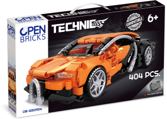 OPEN BRICKS - Sports Car Orange