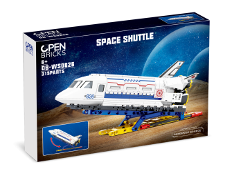 OPEN BRICKS - Space - Space Shuttle (Klemmbaustein-Set)