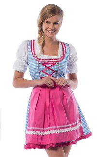 Oktoberfestkleid Dirndl Jill - Partykostüm Gr. S