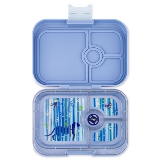 Yumbox Panino (4 Unterteilungen) Hazy Blue Panther Znüni Lunchbox