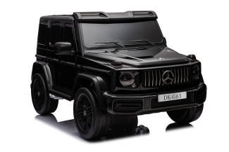 Kinderfahrzeug – Elektro Auto „Mercedes G63 AMG“ – Lizenziert –2 Sitzer- 24V 200W, MP3 + Ledersitz + EVA