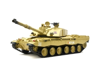 RC Panzer “Britischer Challenger 2” Heng Long 1:16 mit RS + Stahlgetriebe -2,4Ghz -V7.0