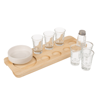 Tequilla-Servier-Set, 9-teilig