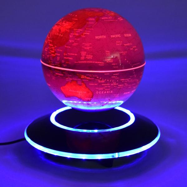 Schwebender Magnet Globus mit LED