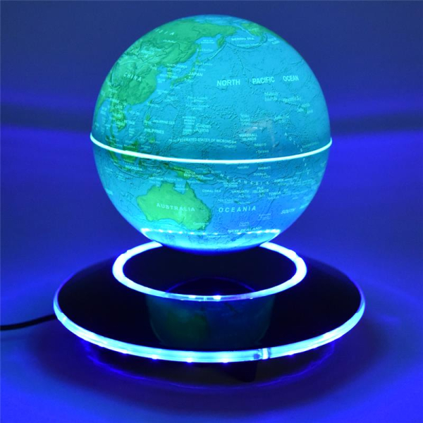 Schwebender Magnet Globus mit LED