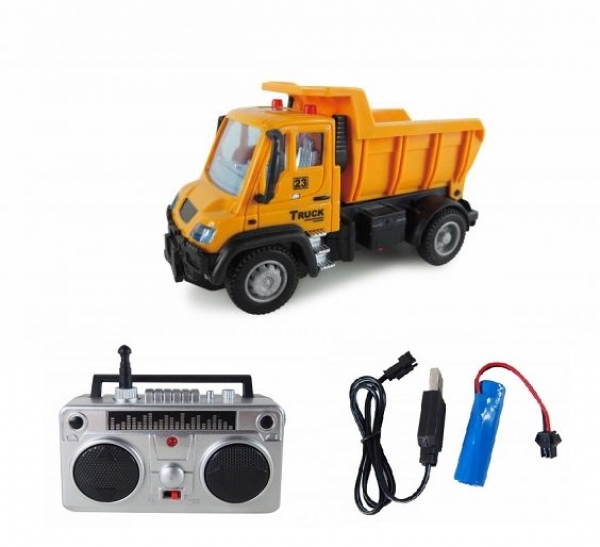 Mini Truck Kipper 1:64 RTR 2,4GHz gelb