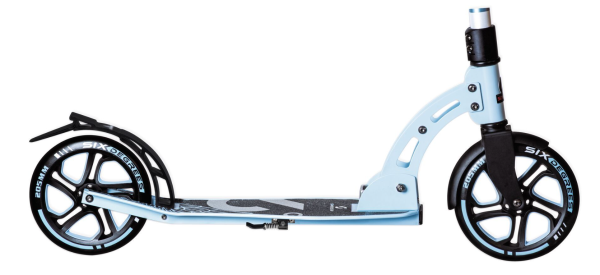 SIX DEGREES Aluminium Scooter 205 mm pastellblau