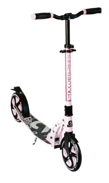 SIX DEGREES Aluminium Scooter 205 mm pastellrosa