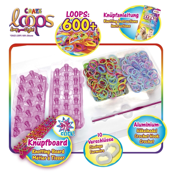 CRAZE Loops - Creative Box 600 Loops