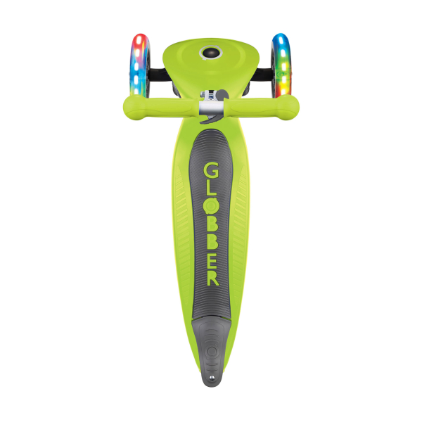 GLOBBER PRIMO FOLDABLE LIGHTS MIT LEUCHTROLLEN in Lime Green