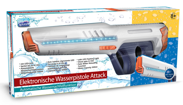 Totally Splash Elektronische Wasserpistole Attack