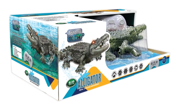 Totally Tech RC Alligator mit leuchtenden Augen