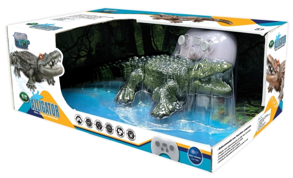 Totally Tech RC Alligator mit leuchtenden Augen