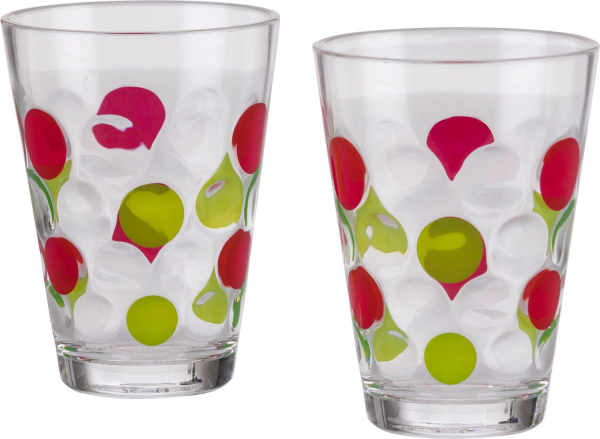 Berger Bubble Trinkgläser 350 ml 2er Set lime berry