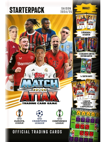 Topps Match Attax 24/25 Starterpack