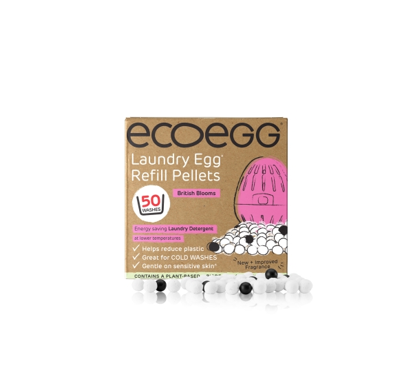 ecoegg Wäscheei-Nachfüll-Pellets - British Blooms