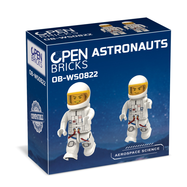 OPEN BRICKS - Space - Astronauten (Mini Figuren)