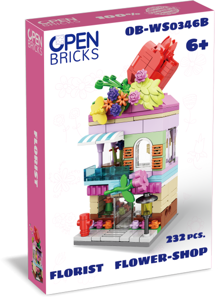 OPEN BRICKS - Florist (Klemmbaustein-Set)