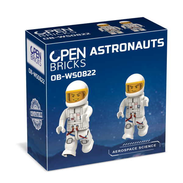 OPEN BRICKS - Space - Astronauten (Mini Figuren)