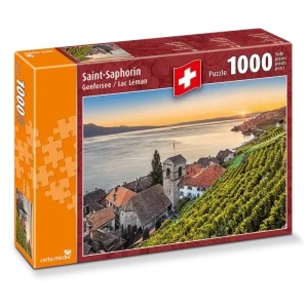 Saint-Saphorin 1'000 Teile Puzzle