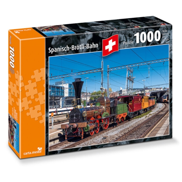 Spanisch Brötli Bahn 1'000 Teile Puzzle